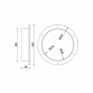 Fixation pour vos gants de cabine de sablage - ba118_1