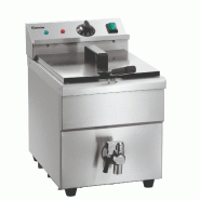 Friteuse électrique à induction - 1 cuve - 8 L - avec robinet de vidange - 165118 | Bartscher_1