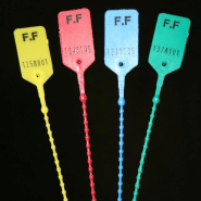 Scellé PP à tige crantée ronde - Longueur 215 mm - Tige Ø2.6 mm - Bleu_1