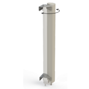 Décroche antenne - Système de réglage d'azimut pour mâts Ø60 à Ø139_1
