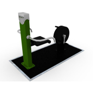 Equipement de fitness extérieur - Vélo senior - 8065091 - Denfit Gym - Hags_1