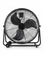 Ventilateur hélicoïde industriel 75 cm - 200W - 3 vitesses - inclinable avec roues de transport_1
