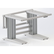 Poste de travail motorisé ATS 600 - réglable en hauteur de 650 à 1050 mm - charge jusqu'à 300 kg - version ESD disponible_1