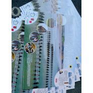 Set de table personnalisables - tout format - offset ou couché blanc brillant/mat, plastifié_1