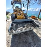 Godet malaxeur à béton MIX 500 - largeur utile 1600 mm - capacité 500 à 550 L - poids 550 kg_1