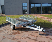 Remorque Porte Vélos - Surface antidérapante, 10 supports, 750 kg - BIKE 10_1