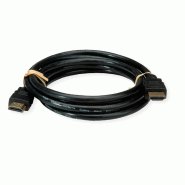 ROLINE RM Câble HDMI Ultra HD 8K avec Ethernet, M/M, noir, 3 m_1