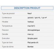 Cuve engrais liquides Laf003225p0 - Sodipia - capacité 32000L - équipements en inox 316L_1