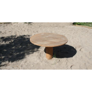 Table publique pour enfant - 800mm x 800mm x 500mm - REF 8042814 HAGS - mobilier urbain_1