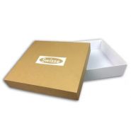 Petites boîtes-cadeaux rigides recyclables - Couvercles brillants et stratification matte - HEIDEL_1