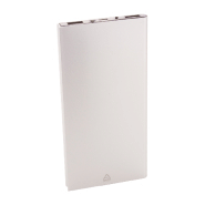 Power Bank en aluminium recyclé avec chargeur solaire intégré - 4000 mAh - 2 ports USB et USB-C_1