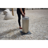 Borne escamotable semi-automatique Citeasy - manipulation simple - 600 mm de hauteur - résistance standard 50 kJ_1