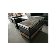 ECC-043 - Sortie de caisse - Guangzhou Eco Commercial Equipment Co., Ltd - Dimensions L1800 x W900 x H850mm - Feuillard épaisseur 0.8mm à 1.5mm_1