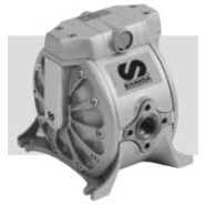 Pompe pneumatique à membranes aluminium DF 100 - AL/NBR/NBR - Huile usée/Gazole - Réf 551 030_1