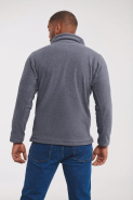 Veste polaire homme Russell - Réf: RU8700M - 100% polyester anti-peluches, 320 g/m², tailles 3XL et 4XL_1