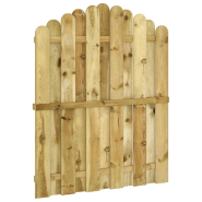 Vidaxl portail de jardin bois de pin imprégné 100x125 cm 45328_1