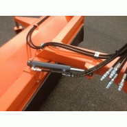 Balayeuse routière tractée Medium - 1m60 et 2m00 - Adaptable 3 points - Pour tracteur agricole_1