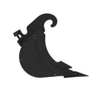 Godet d'excavation-mini-pelle - caterpillar finance france - 500 mm (20 in) - poids 42 kg_1