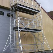 Modèle TLS Échafaudage - ULTRALU - Usage intensif - Hauteur de travail 4.30 m à 14.30 m - Grande surface de travail_1