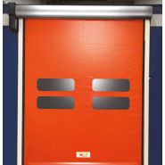 Porte à enroulement rapide en aluminium - ALUMINA, auto-réparable, innovante et fiable_1