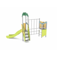 Structure multi-activités métallique îles - LD1ILT20040 - Ludoparc - Pour enfants à partir de 2 ans - Capacité 13 - Hauteur de chute libre 100 cm_1