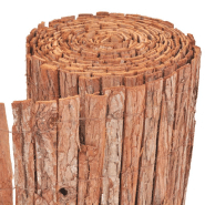 Vidaxl clôture écorce 1000 x 50 cm 142680_1