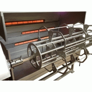 Kergrill - Rôtissoire industrielle à la broche avec système breveté - Ergonomique et certifiée CE 1312_1
