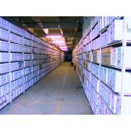 Rayonnage archives tubulaire léger ProfilTUB - finition époxy et modularité pour stockage de petits volumes_1