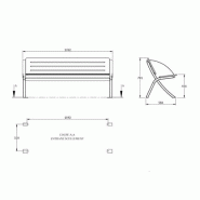 Banc KHAYA stratifié compact_1