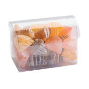 Coffret transparent en PVC 7x4.5x5.2cm - lot de 10_1