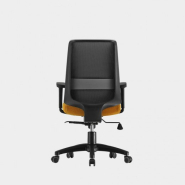 Fauteuil de bureau XT31 - Accoudoirs réglables, soutien lombaire ajustable, dossier résille - Réf. 6411 FR125_1