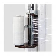 Goldwrap - Banderoleuse à plateau tournant Elena Marchetti - Dimensions 2600x1515x2570 mm - Semi-automatique avec film étirable_1