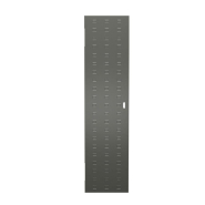 Porte droite et porte gauche avec charnières et poignées - 600x41,2x2400mm - gri_1