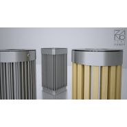 03.053.1.Sc - Poubelle Tubus Zano - 65L - Design moderne - Structure en acier ou inox - Parement en bois exotique ou épicéa_1
