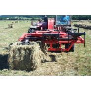 Carolev 2403 F - Manipulateur de bottes rectangulaires - Bugnot - châssis fixe en forme de L couché pour télescopiques_1