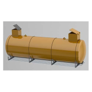 Cuve compartimentée aérienne 20000 l cylindrique gazole_1