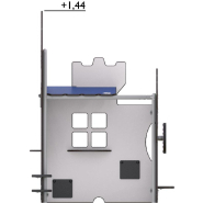 Maisonnette de jeu Grimmie réf-8049459 - Hags - Tranche d'âge 1-3 ans et 3-5 ans - 1600x1000mm - 99kg_1