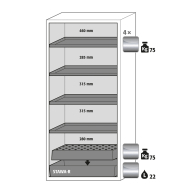 Armoire de sécurité S-CLASSIC-90 modèle S90.196.090 - Réf 30204-001-30213 - Type 90 - Stockage de substances inflammables_1