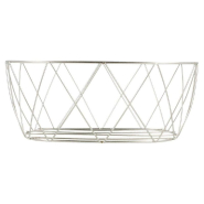 Panier finger food Toscane en inox 25,5x12,7x10,2cm - par 12_1