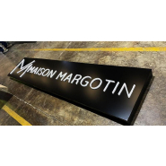 Caisson lumineux en dibond - Éclairage LED - Personnalisable avec logo ou design_1