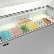 Congélateur à crème glacée avec couvercle de service - 350 L | Tefcold - IC401SCSO_1