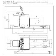 GTX - Transpalette électrique en acier inoxydable V2A - ICEM SRL - capacité de charge 2000 kg - opérateur assis_1