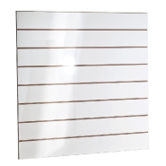 Panneau rainuré R15 120x120cm - épaisseur 18mm - blanc laqué - finition double couche_1