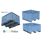 Caisse-palette / Palox renforcée en plastique pour agriculture et agro-alimentaire - Volumes de 472 à 843 L - Gamme Eco-Palox_2
