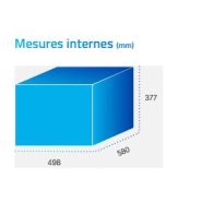 Casiers intelligents de blanchisserie en libre-service - Pour charges intermédiaires - réf Porte H40_1