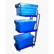 Chariot porte bac - viso - 690 x 420 x 1,29(mm) - serie dsw_1