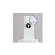 Miroir Classique 1 - Double face avec bras pivotant et grossissement 3x - Diamètre 200 mm - Finition chrome_1