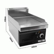 Plaque de cuisson électrique - 3,6 kW - Rainurée  - Mario 700 | GGM -EGK473MG_1