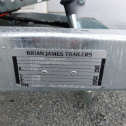Brian James Trailers Tipper - Remorque benne basculante - 3,6 m × 2 m - PTAC 3 500 kg - Charge utile 2 150 kg_1