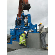 Palonnier à ventouse pour le béton sur mesure, sur cahier des charges_1